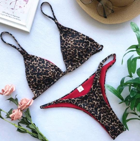 Other - 😻😻 S/M/L LEOPARD PRINT BIKINI